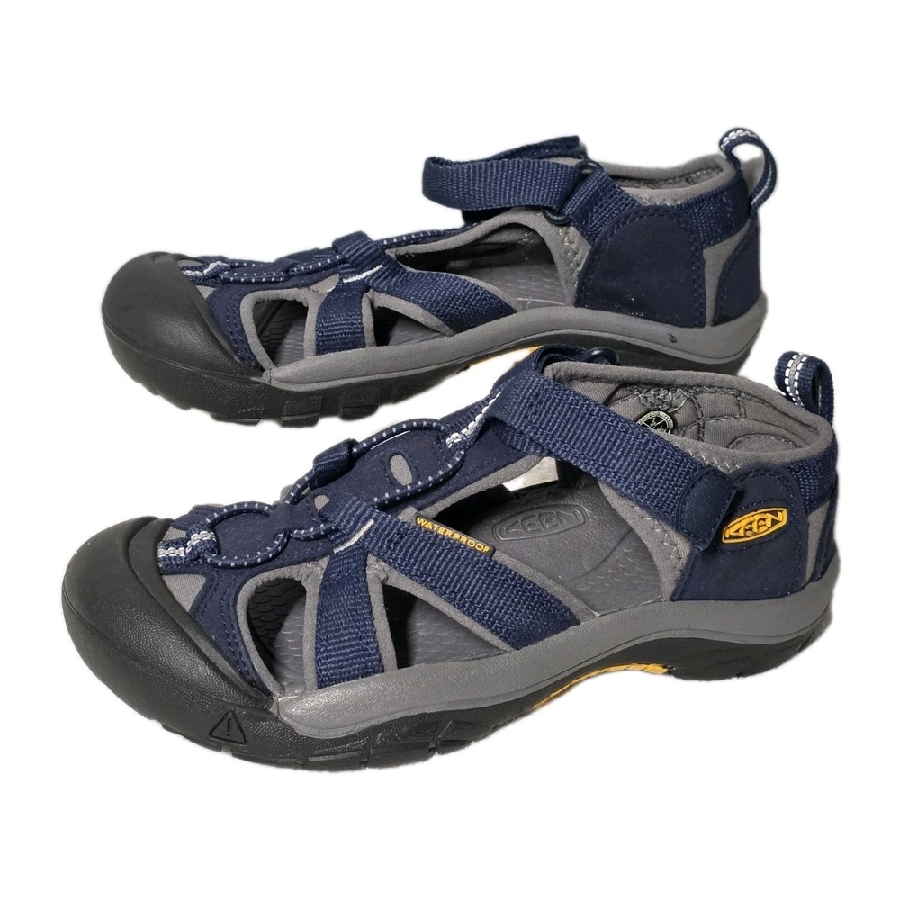 KEEN Venice H2 Waterproof Sandals Big Kids 2 Youth Blue Hiking Outdoor Camping